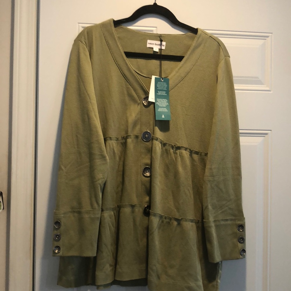 NWT Neon Buddha Large Jacket